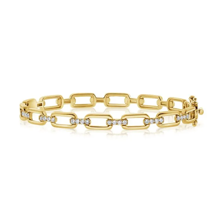 14KY Designer Links Bracelet-YKB00109-001