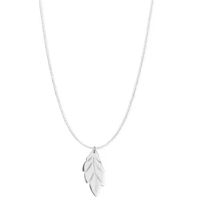 20TH ANNIVERSARY LEAF PENDANT - PLATINUM