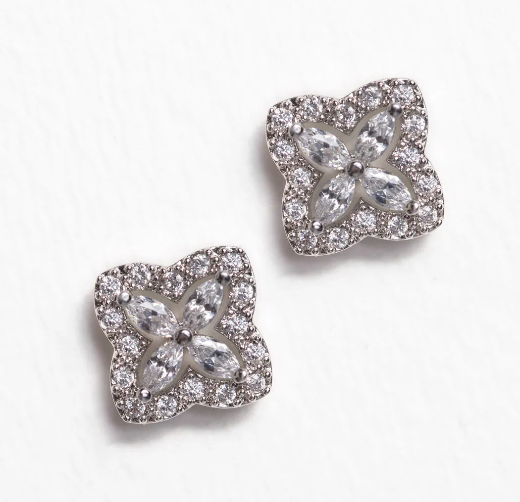 Arpel Floral Stud Earrings