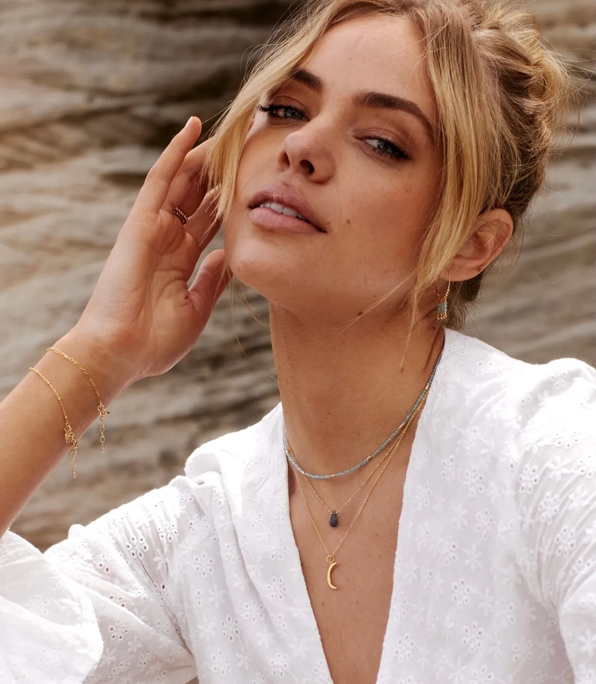 Ava Necklace ~ Labradorite