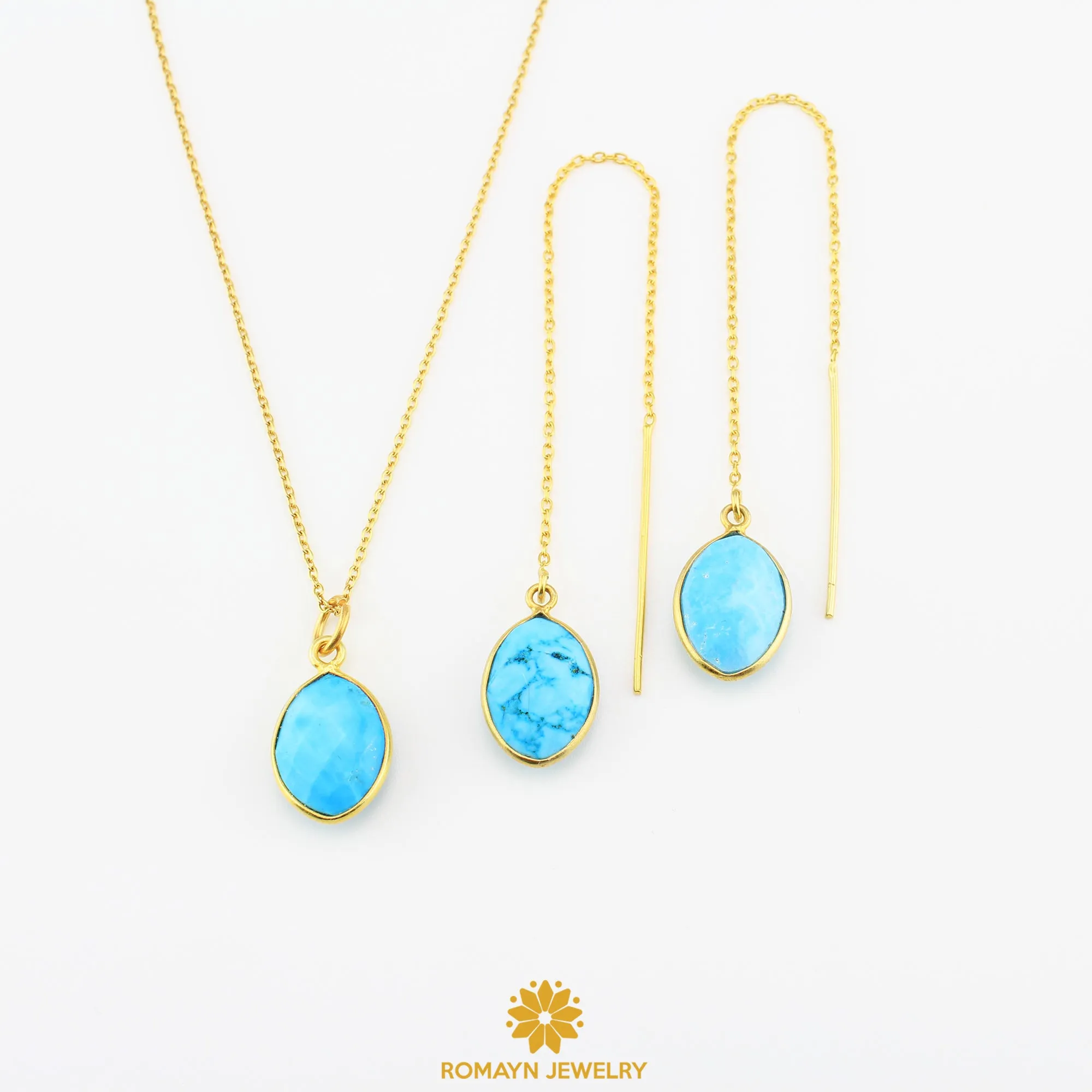 Birthstone Earrings Necklace, Wholesale Price