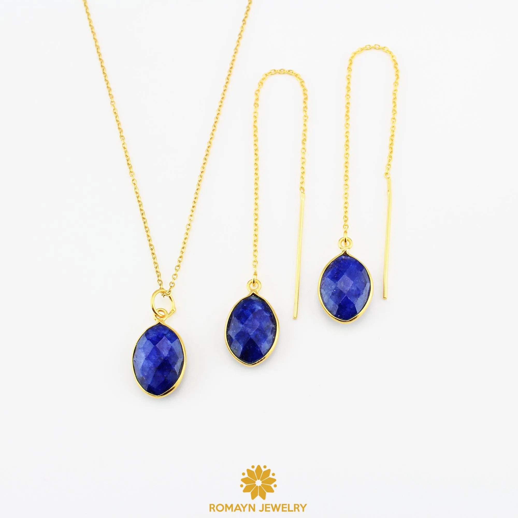 Birthstone Earrings Necklace, Wholesale Price