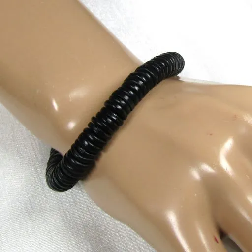 Black Surfer Bracelet Men's