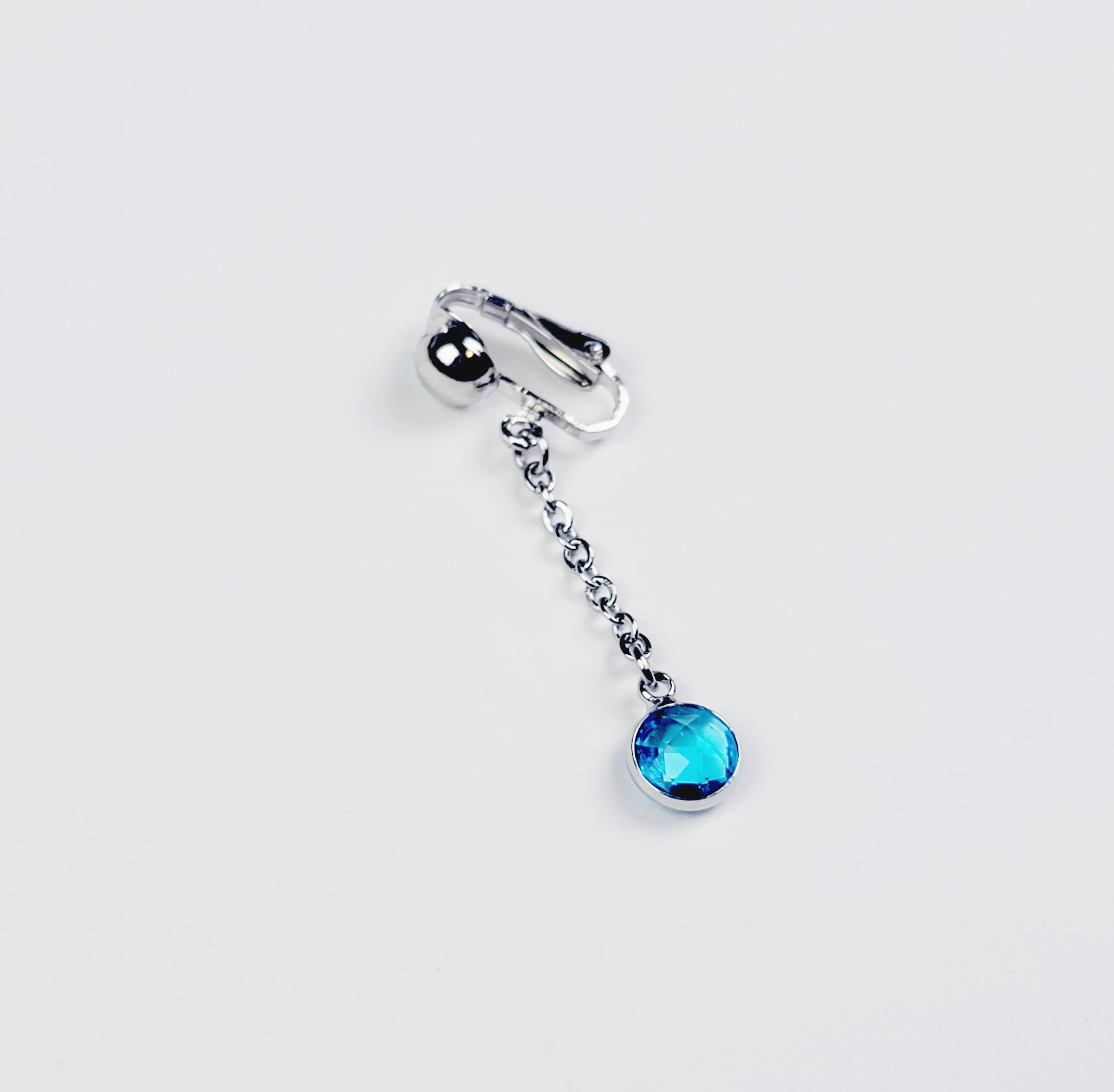 Blue Gemstone Nipple Nooses, VCH Clip, or Penis Noose