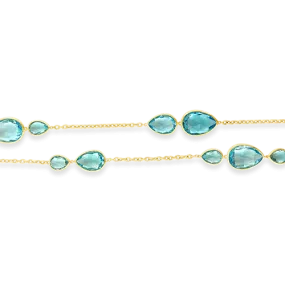 Blue Topaz Necklace