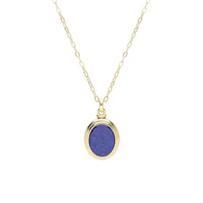 Bona Fide Lapislazuli Oval Medaillon
