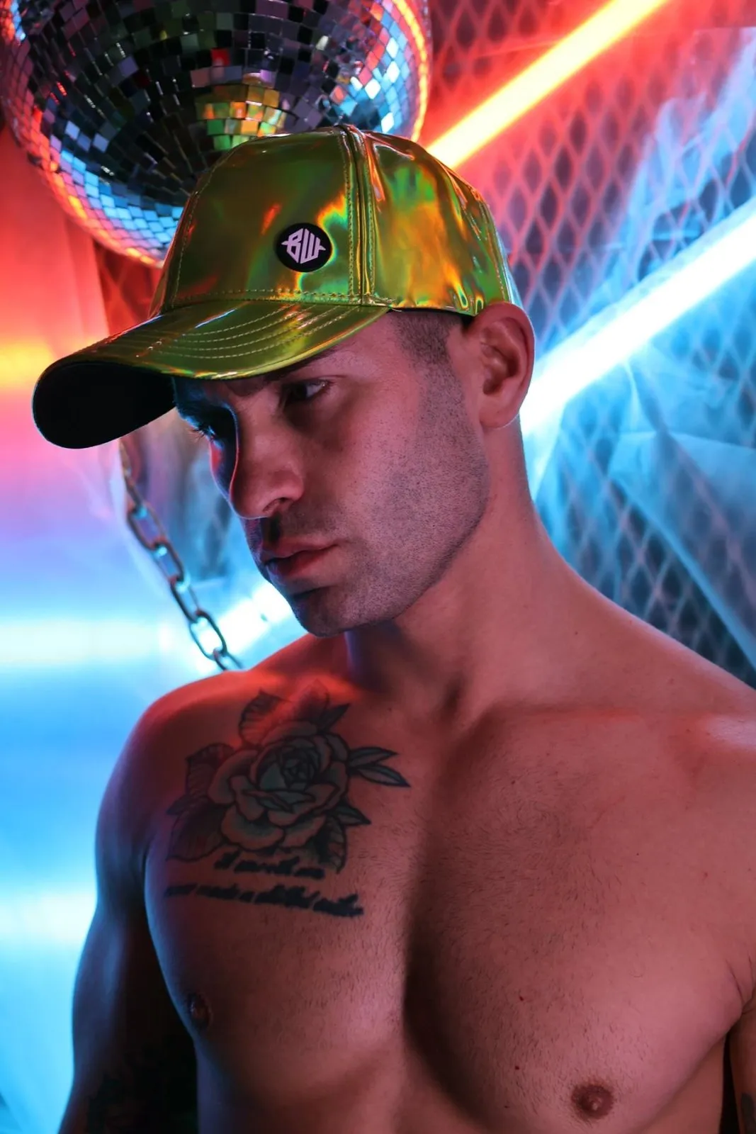 Breedwell Cyber Holo Hat, Lime