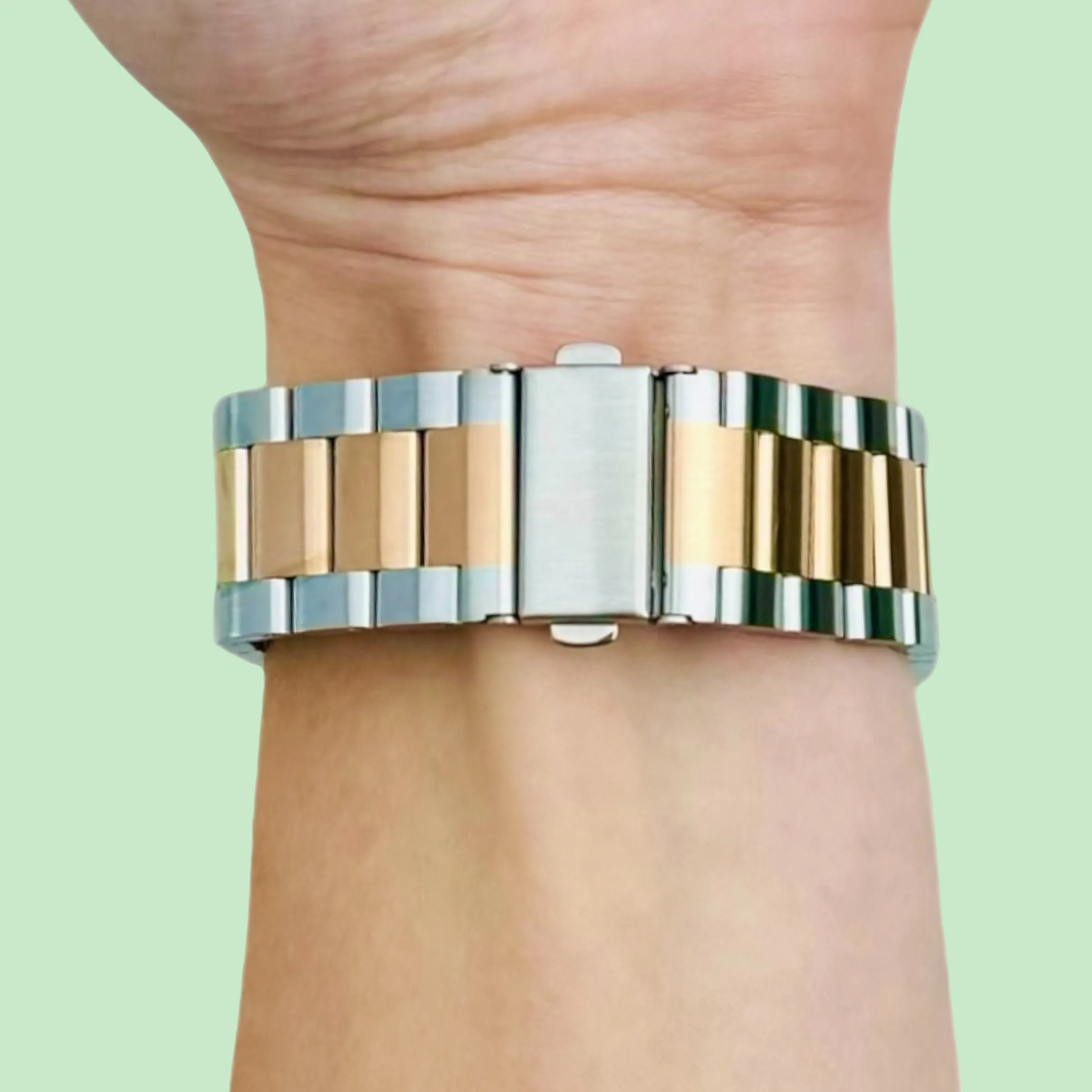Brew Watch  Retrograph & 8-Bit Brew Stainless Steel Link Watch Strap