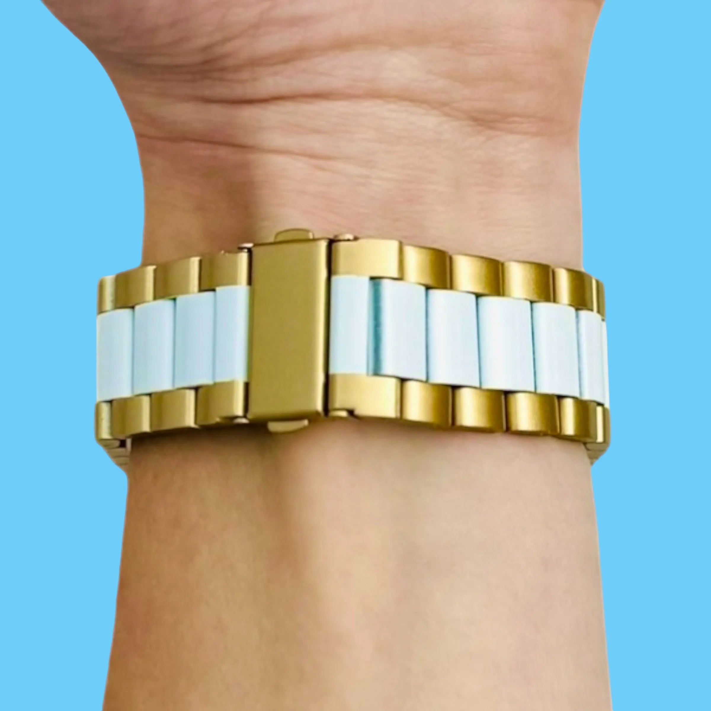 Brew Watch  Retrograph & 8-Bit Brew Stainless Steel Link Watch Strap