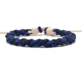 Cotton Multicolor Cotton Woven Bracelet 純棉多色編織手鍊 KJBR16056c