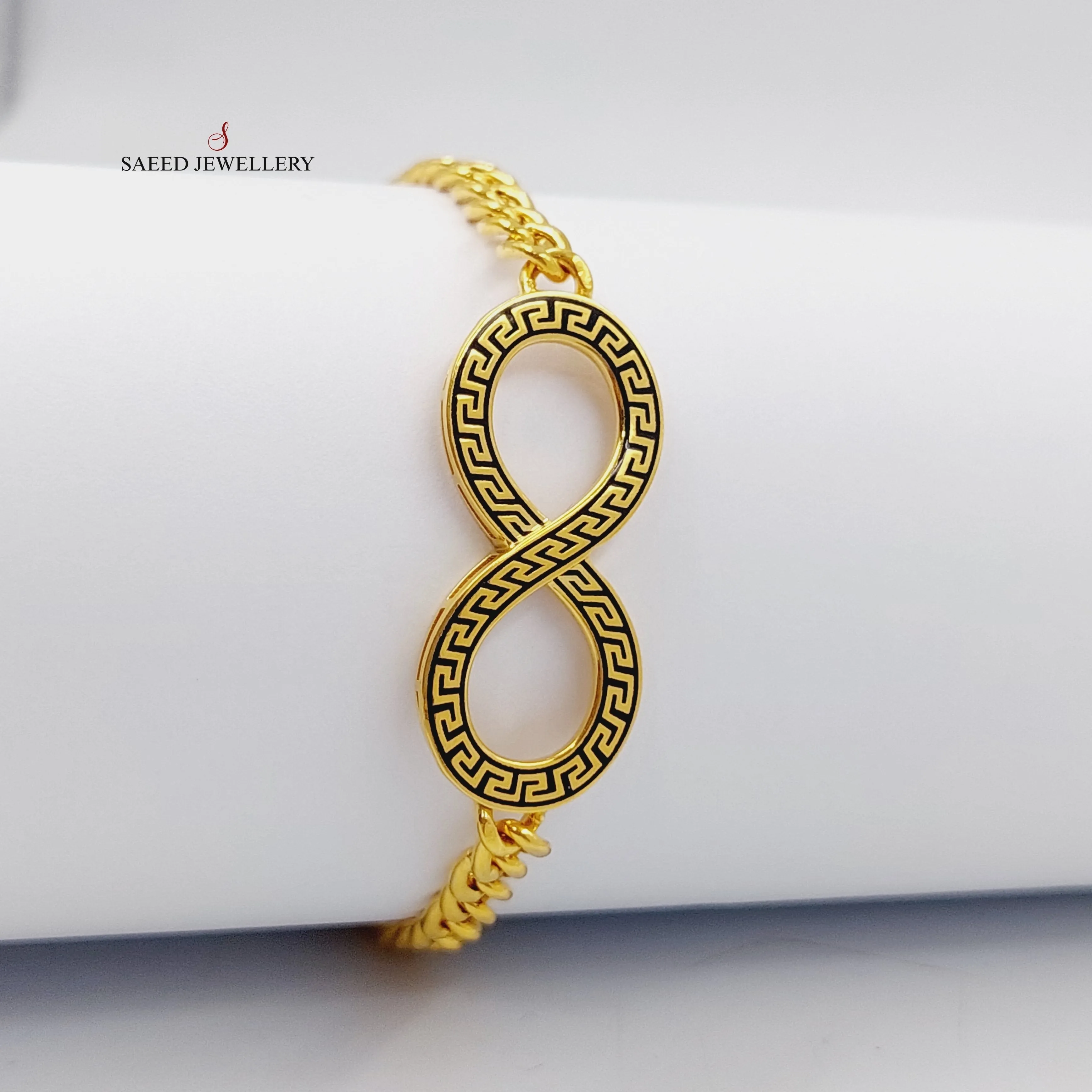 Enameled Infinite Bracelet