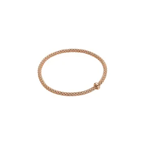 Fope 18K Rose Gold Prima Collection Diamond Bracelet, Small Size