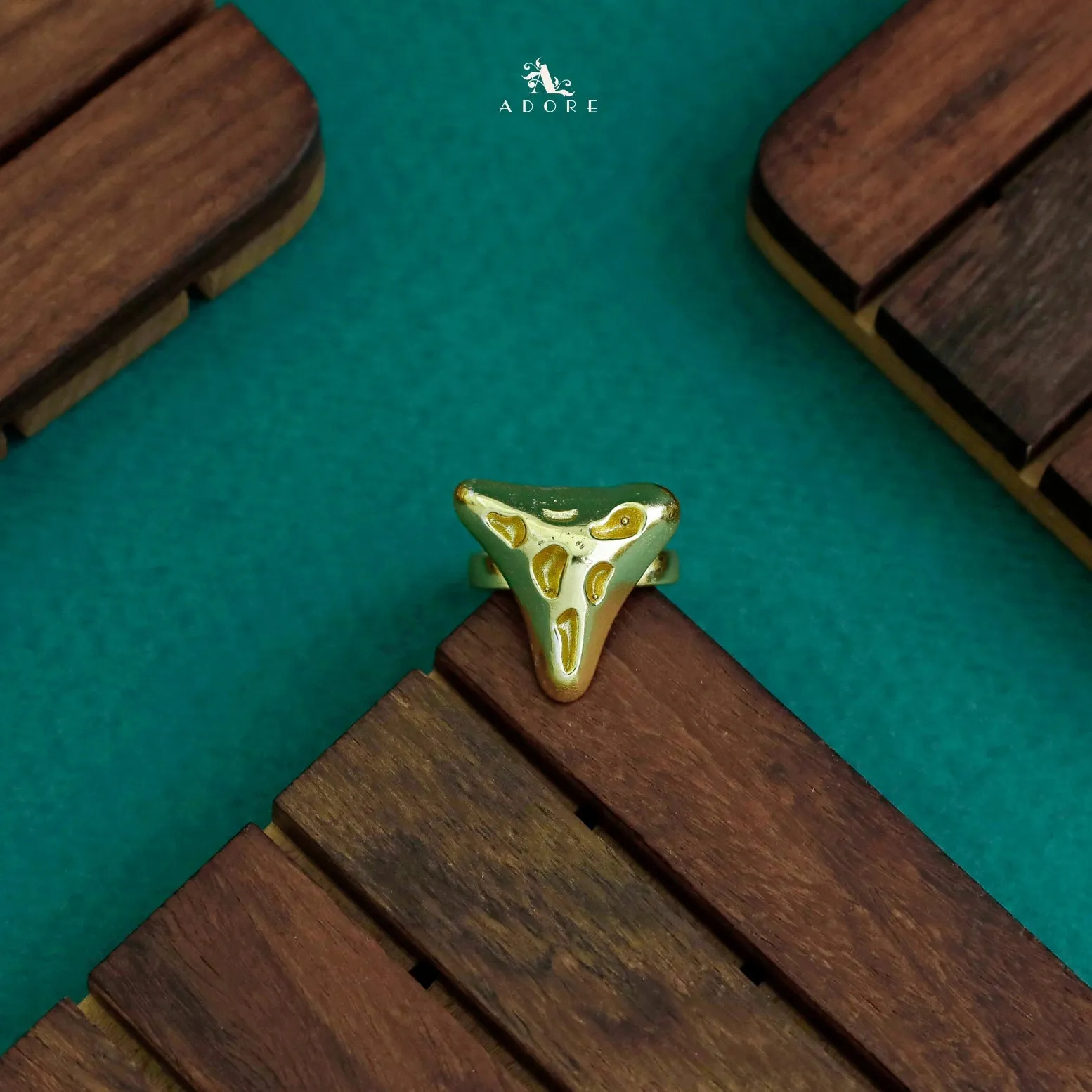 Golden Textured Triangle Combo