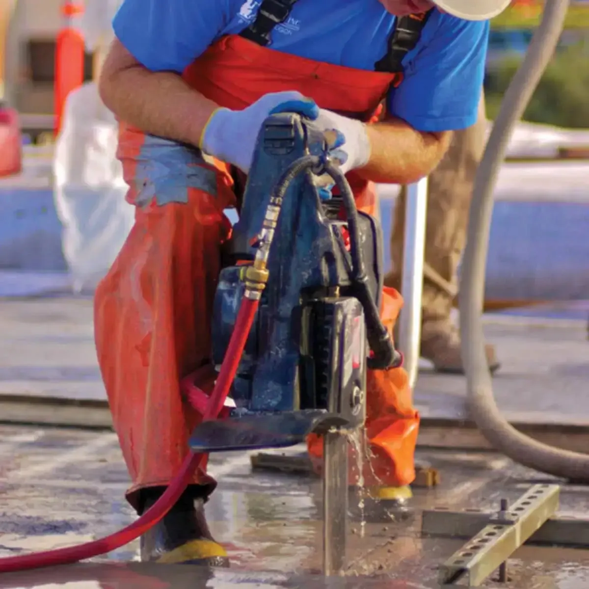 ICS 695XL-F4 Concrete Chain Saw Package