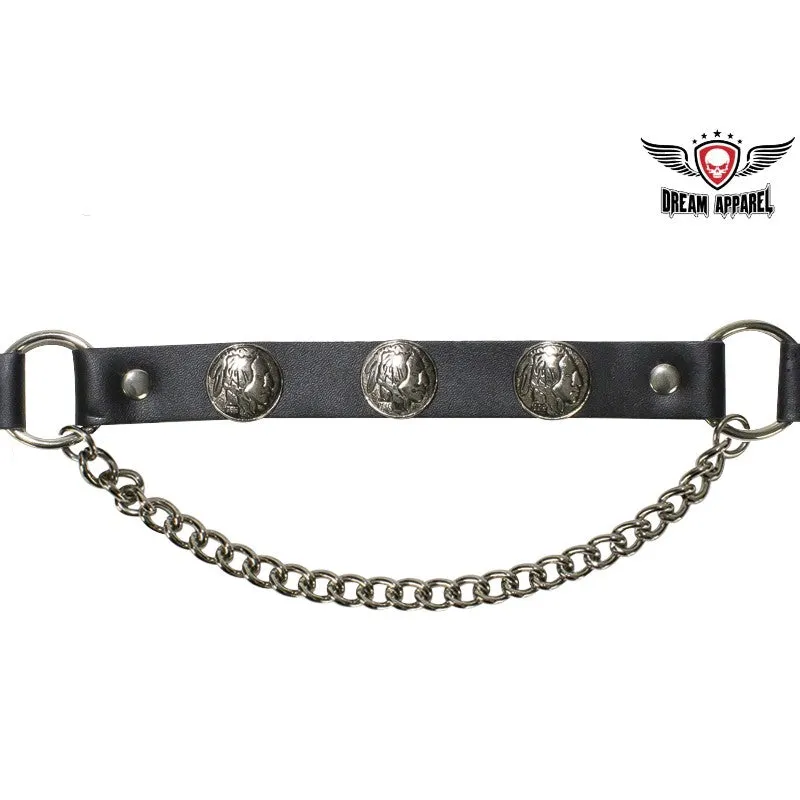 Indian Head Nickel Boot Chain