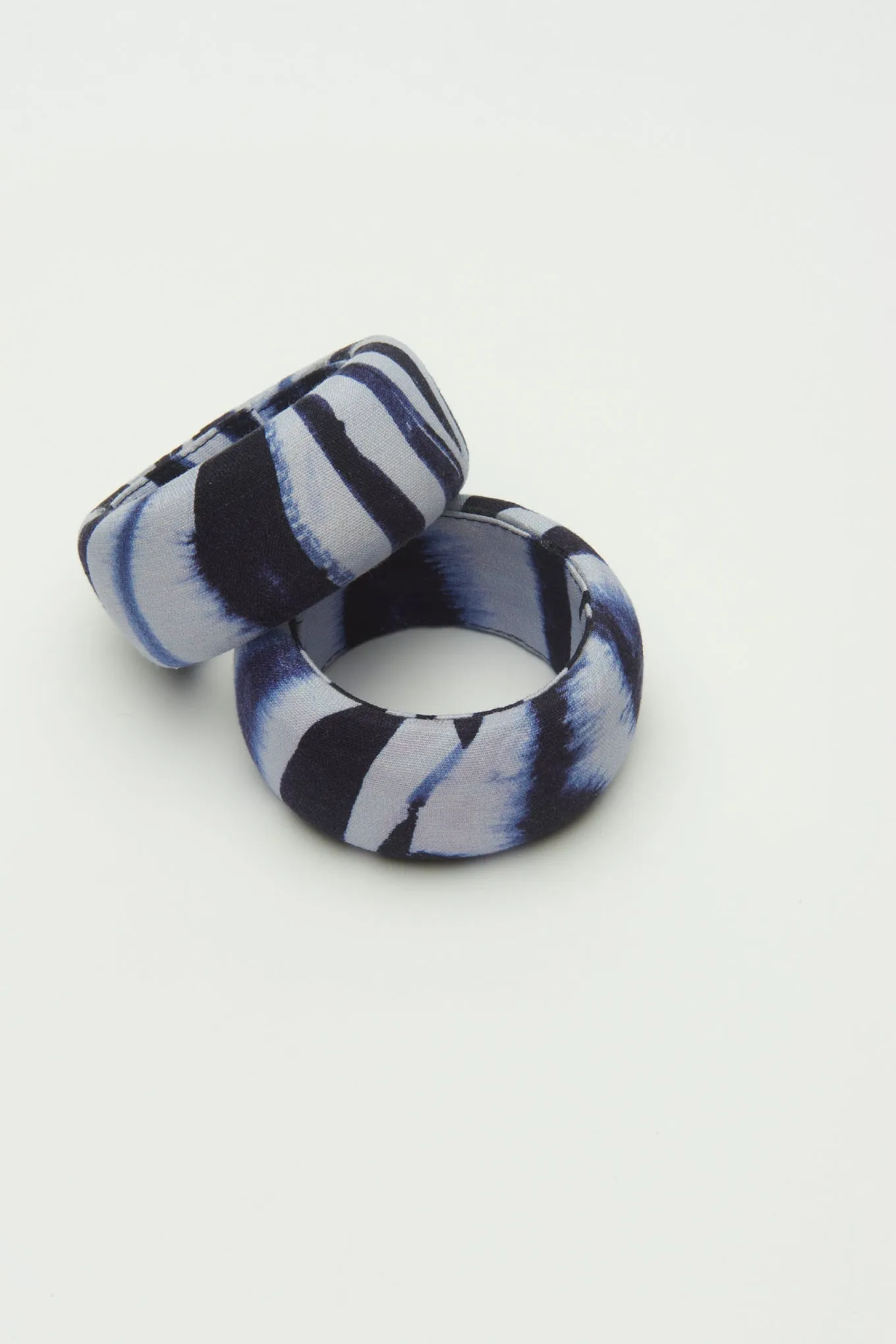 Lavender Zebra Wide Bracelet