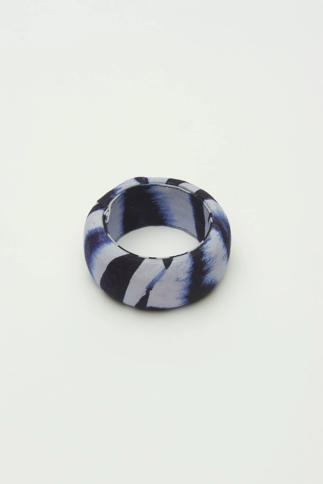 Lavender Zebra Wide Bracelet