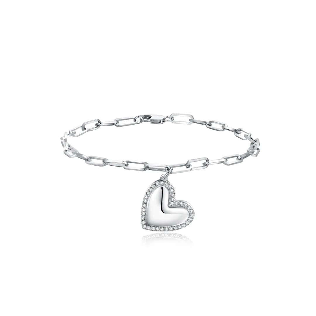 Linked Heart Bracelet