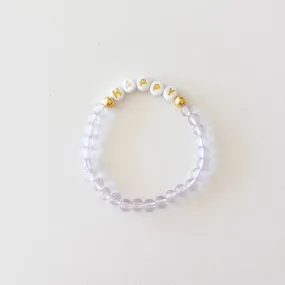 Mini Bubble Bracelet: Happy