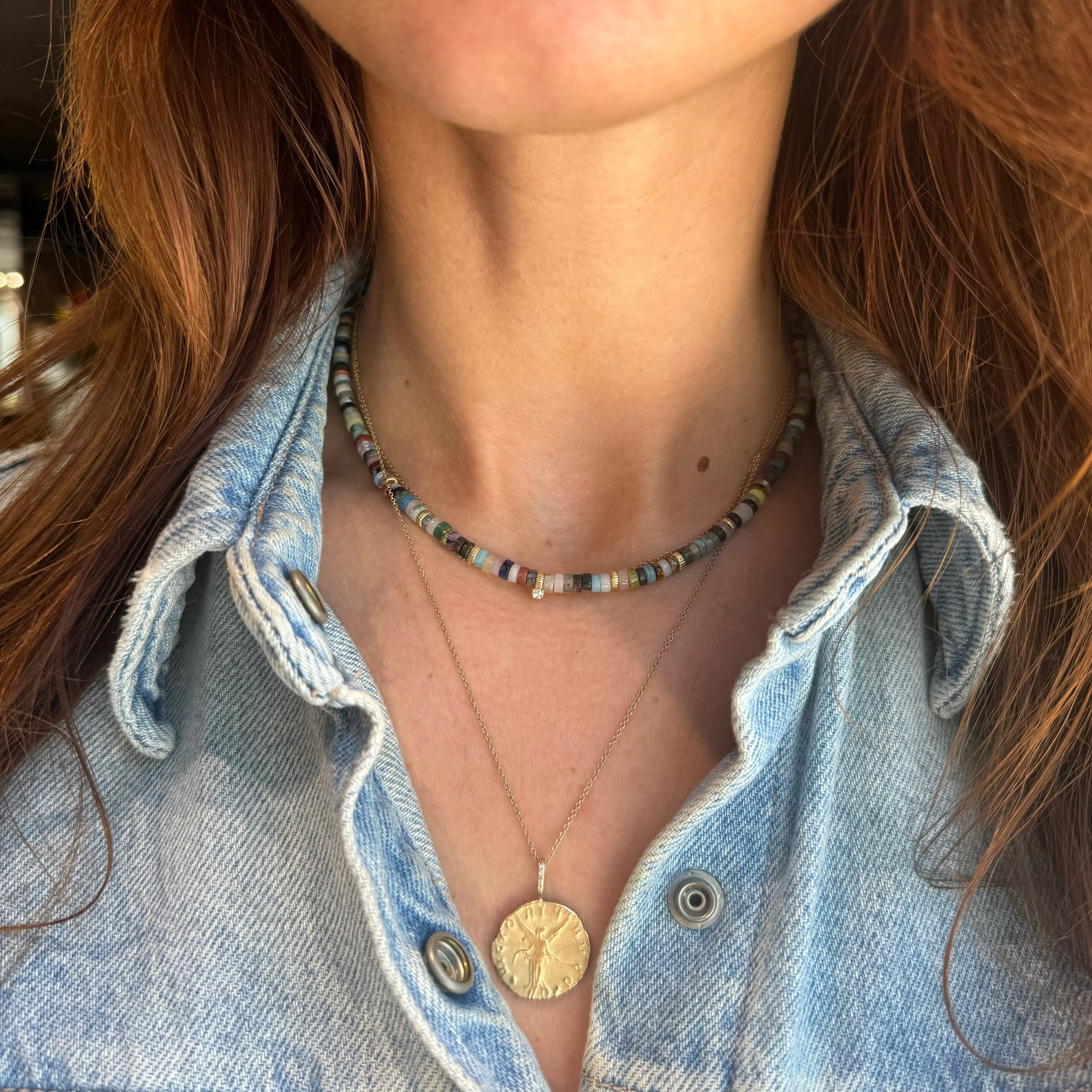 Mixed Gemstone Necklace