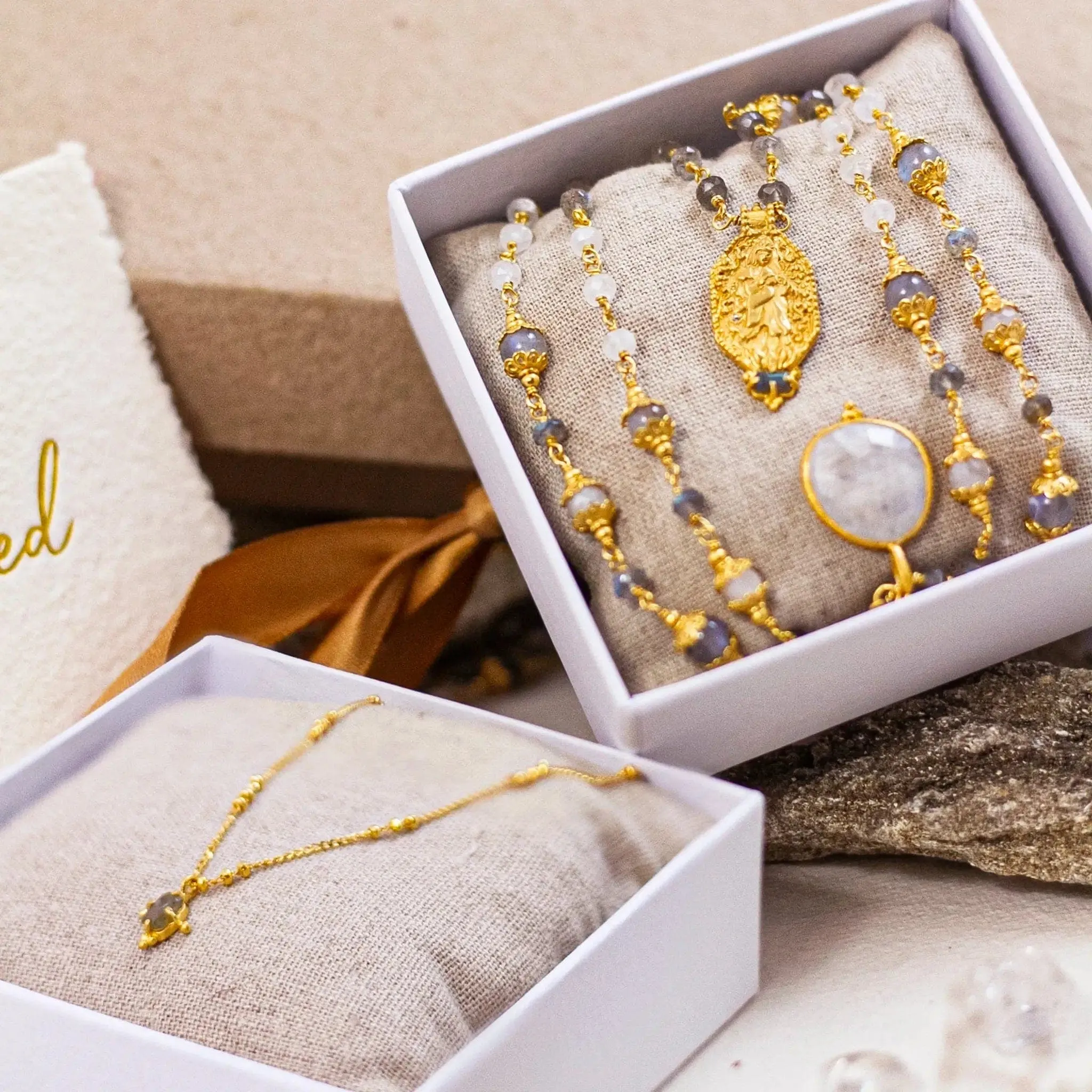 My Love Is Powerful Mala & Ever Evolving • Necklace