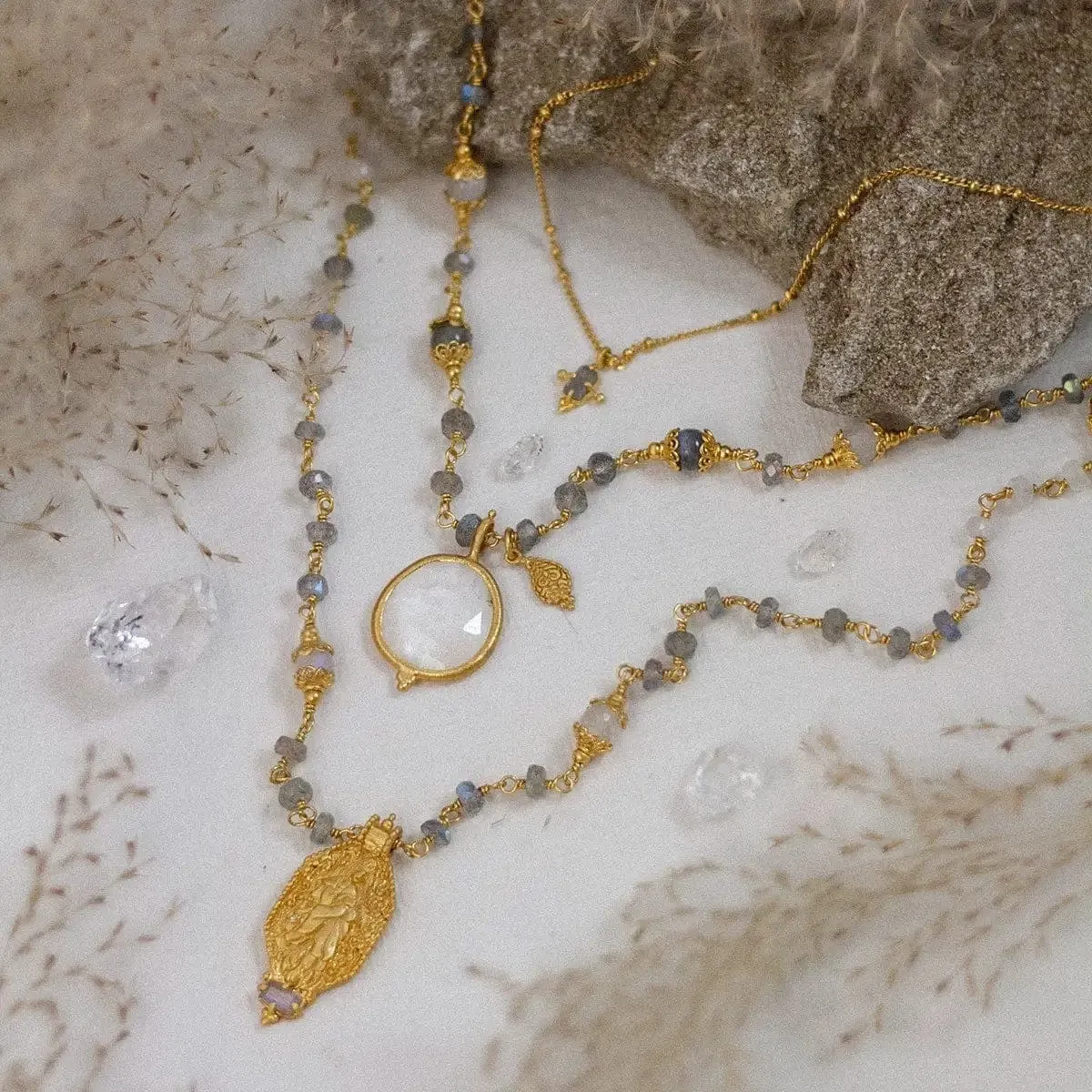 My Love Is Powerful Mala & Ever Evolving • Necklace