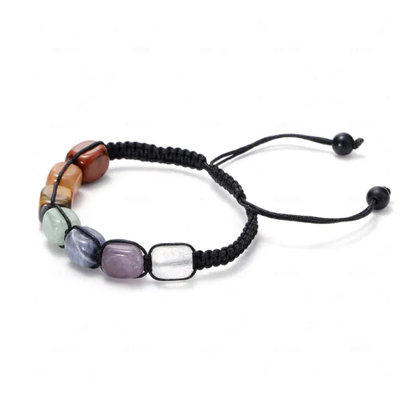 Natural Colored Crystal Bracelet 天然彩色水晶手鍊 KJBR16100