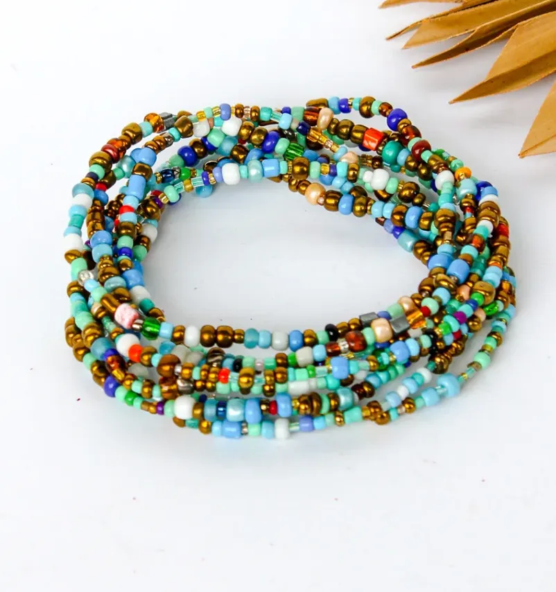 Pebbles Wrap Bracelet or Necklace