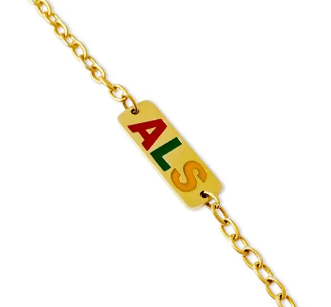 Personalised Initial Enamel Bracelet