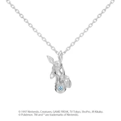 [Pokémon]Glaceon & Pokéball necklace silver