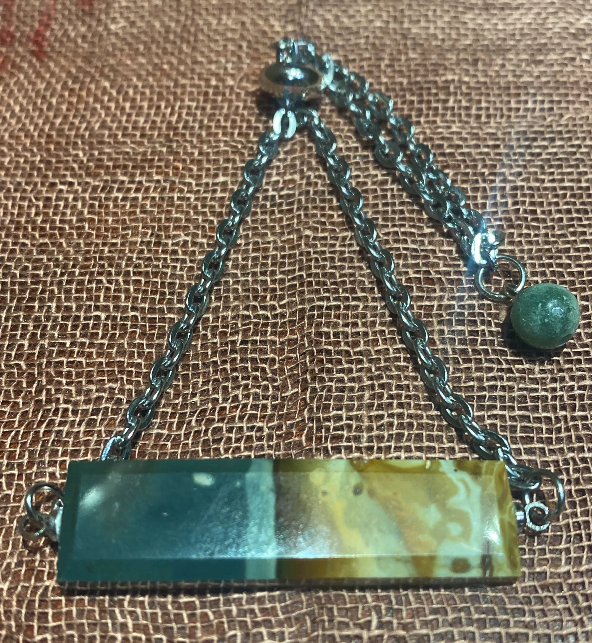 Polychromatic Jasper Adjustable Bracelet