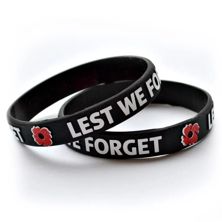 POPPY BRACELET "LEST WE FORGET"
