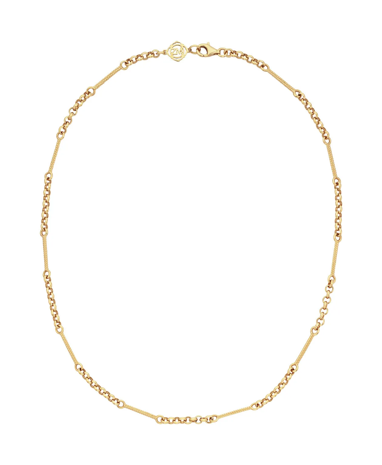 Poppy Chain 40cm | 22k Gold Plate