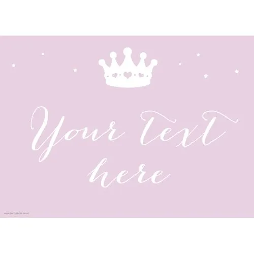 Princess Personalised Poster- A3