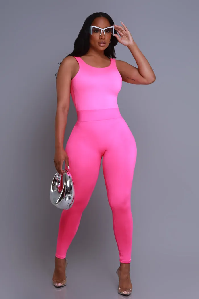 Second Skin Sculpting High Rise Leggings - Fuchsia