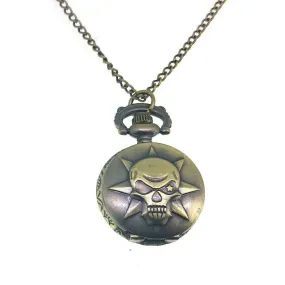 Skull Pocket Watch Pendant