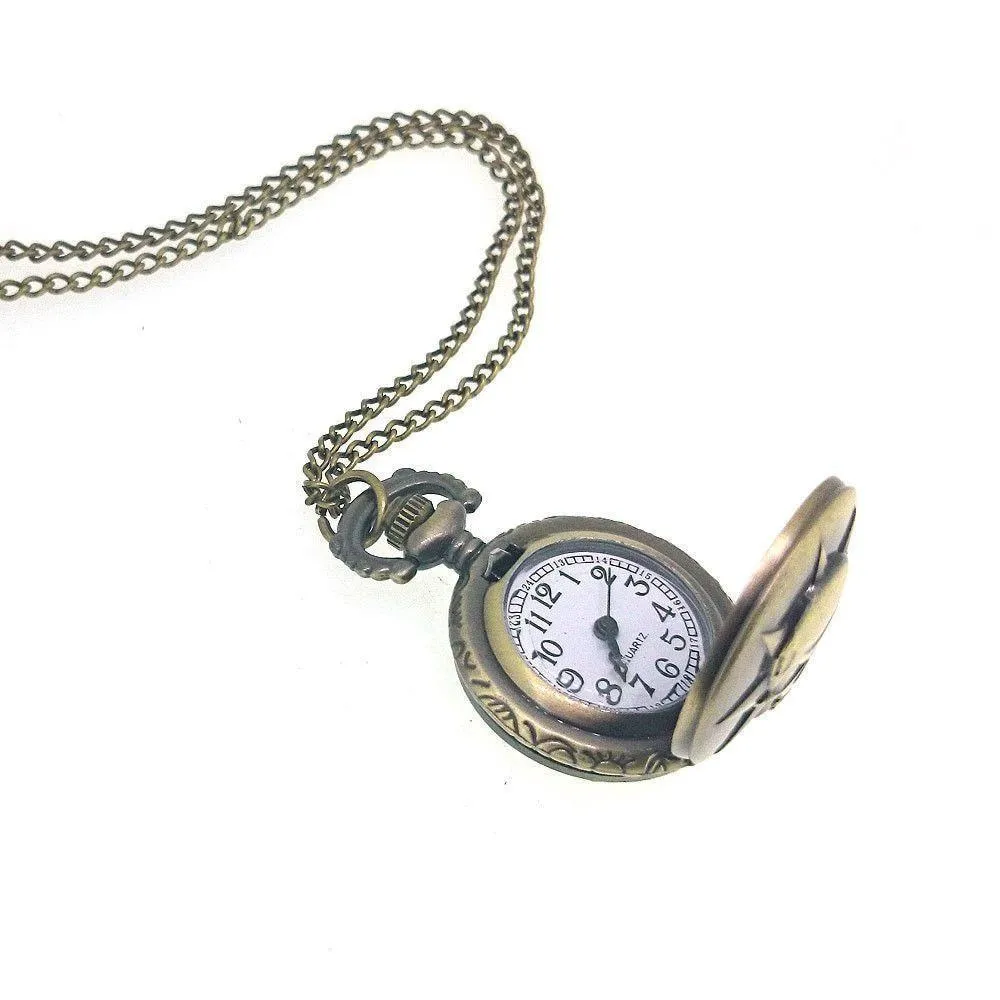 Skull Pocket Watch Pendant