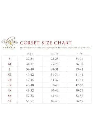 Top Drawer 6 PC Sexy Fairytale Red Queen Costume