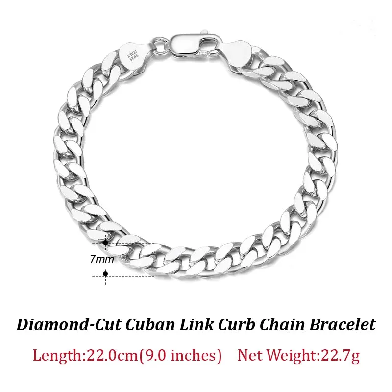 VAIGE 14K Gold Plated 925 Sterling Silver Paperclip Link Chain Bracelet - Adjustable Length, Gift Wrapped Velvet Pouch Included