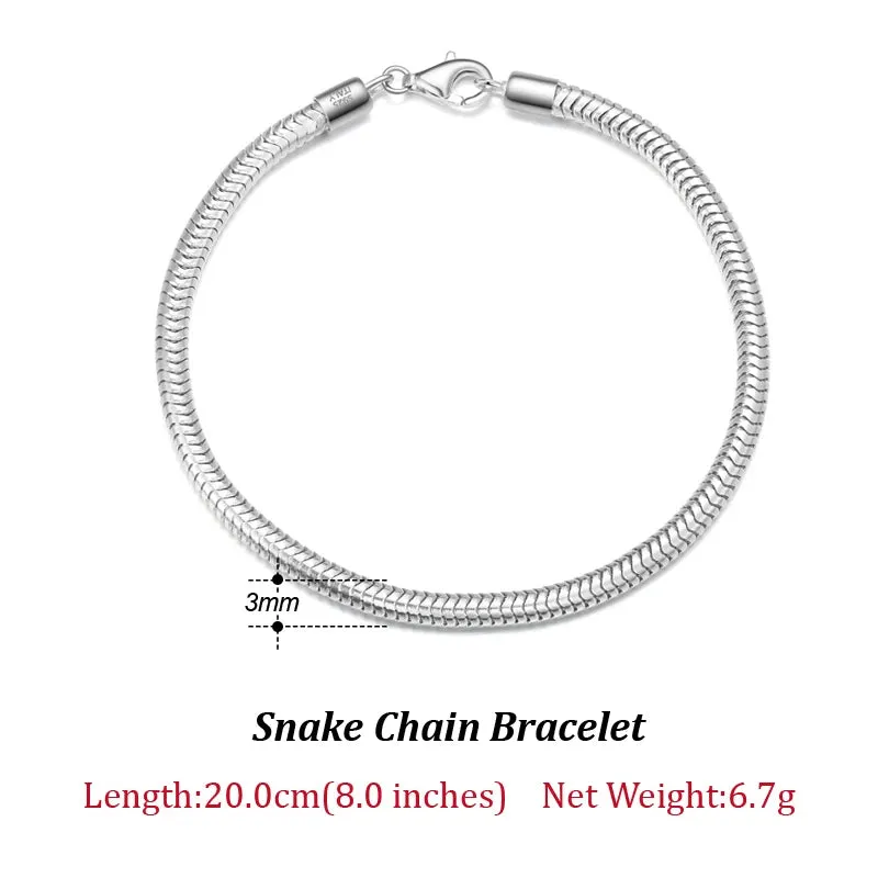 VAIGE 14K Gold Plated 925 Sterling Silver Paperclip Link Chain Bracelet - Adjustable Length, Gift Wrapped Velvet Pouch Included