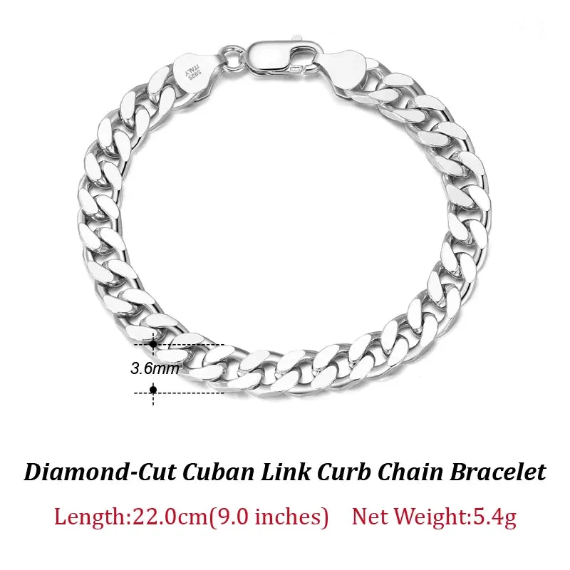 VAIGE 14K Gold Plated 925 Sterling Silver Paperclip Link Chain Bracelet - Adjustable Length, Gift Wrapped Velvet Pouch Included