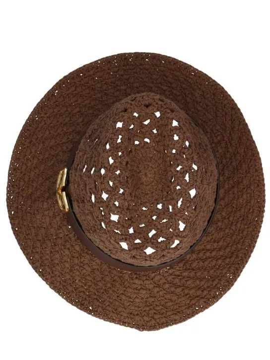 Valentino Garavani   Vlogo signature fedora hat 