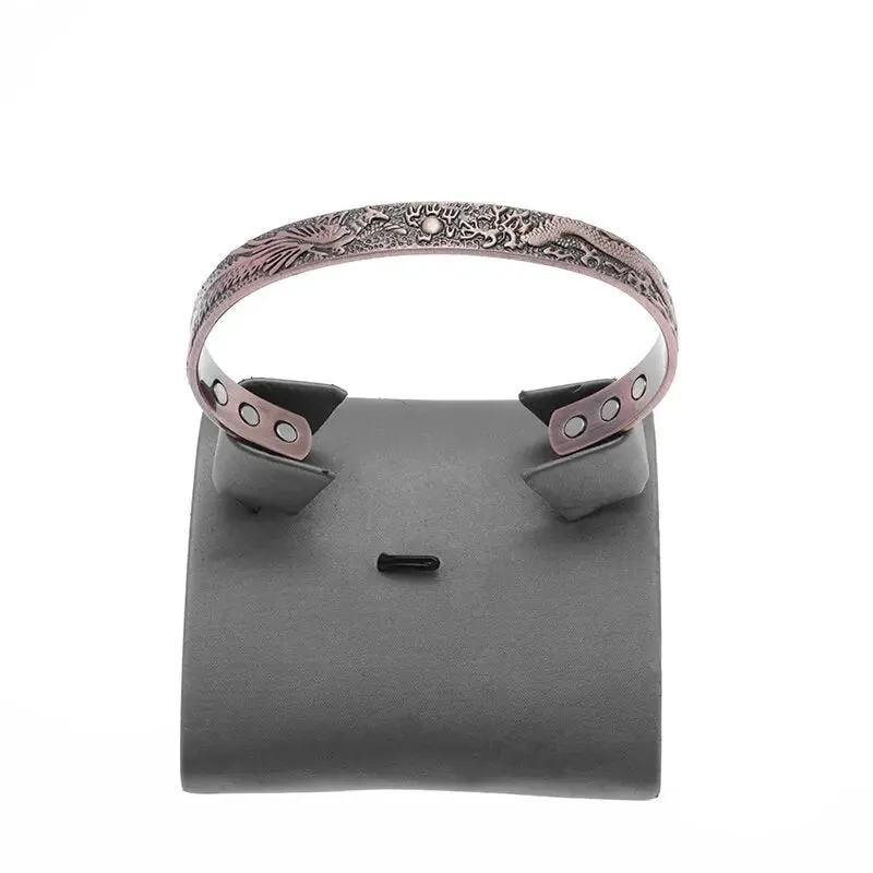 Vinterly Women\\'s Bracelet Energy Copper Magnetic Bracelet Men\'s Unisex Vintage Adjustable Cuff Bracelet Arthritis Jewelry