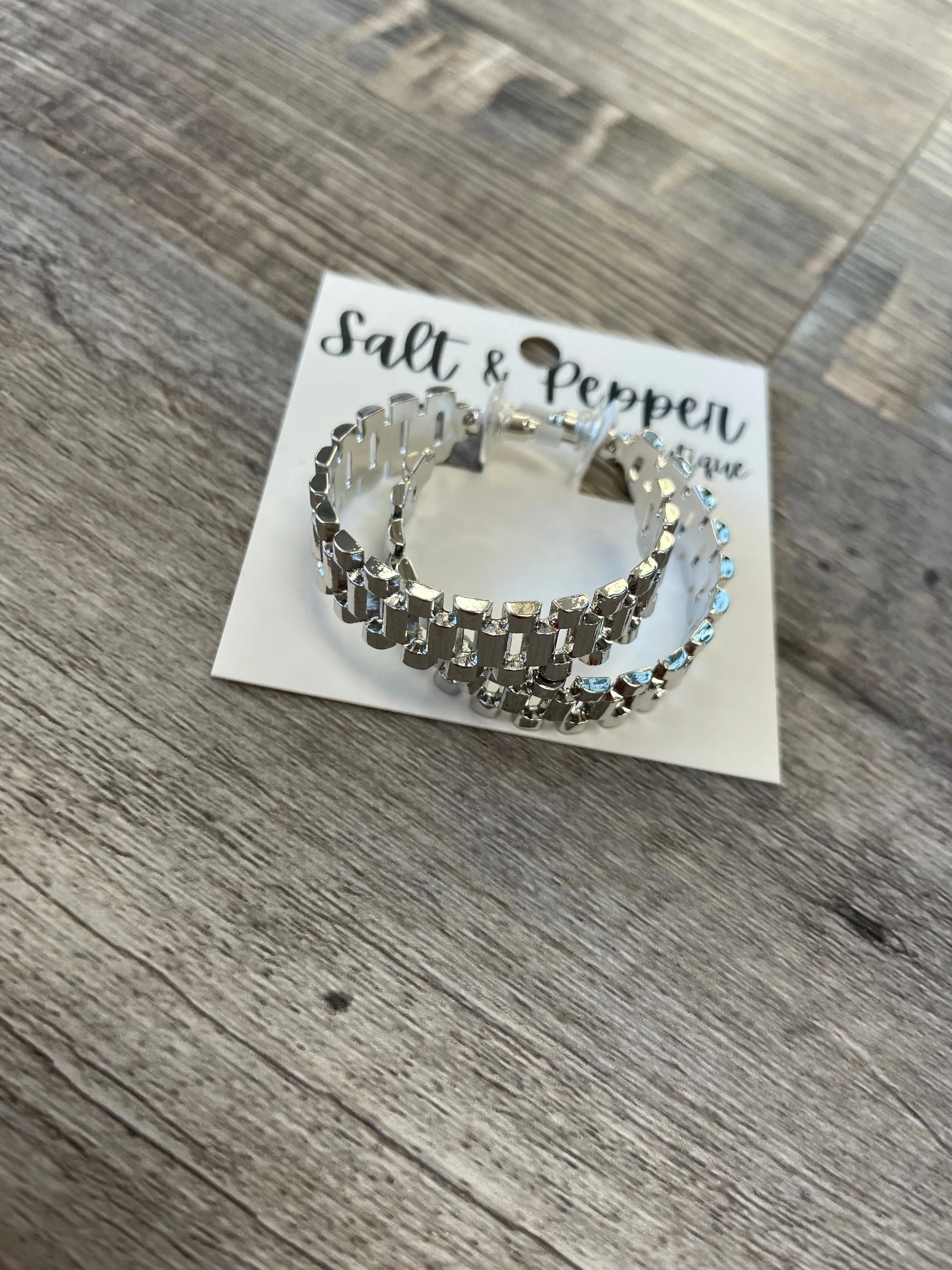Watch Chain Large Hoop