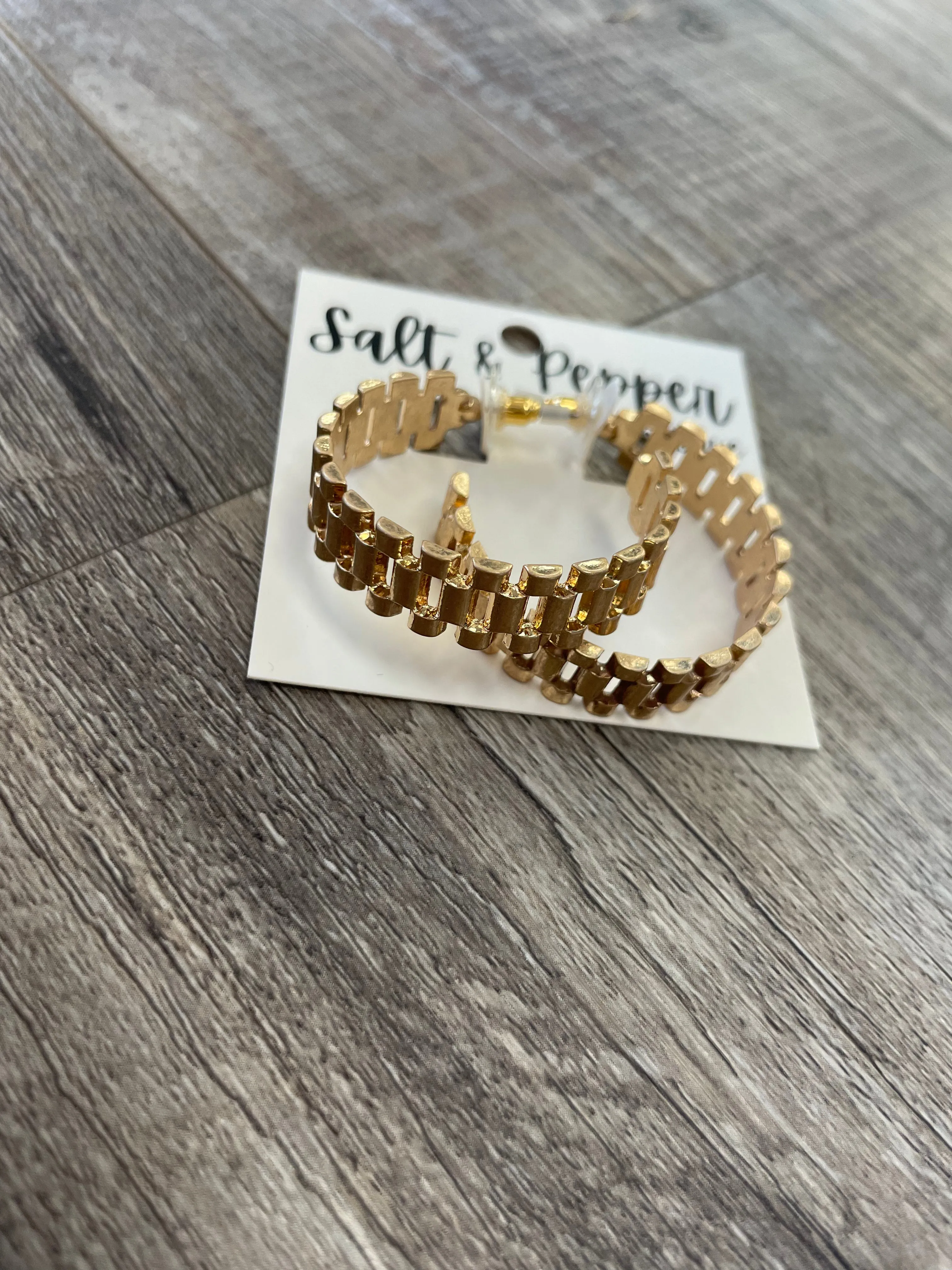 Watch Chain Large Hoop