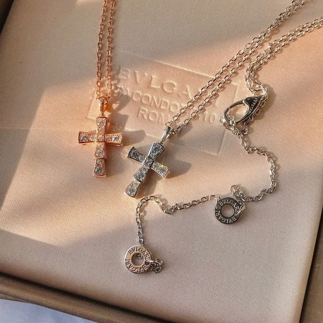 Women's Cross & Pendant Necklace