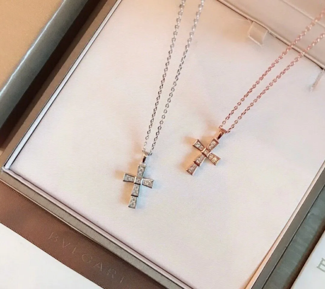 Women's Cross & Pendant Necklace