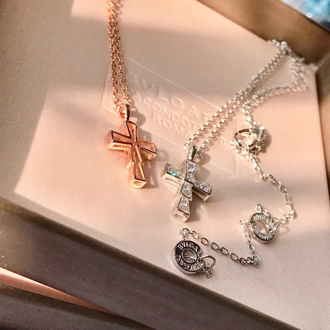 Women's Cross & Pendant Necklace