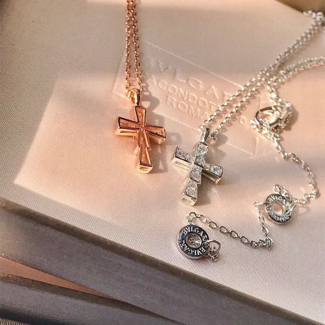 Women's Cross & Pendant Necklace