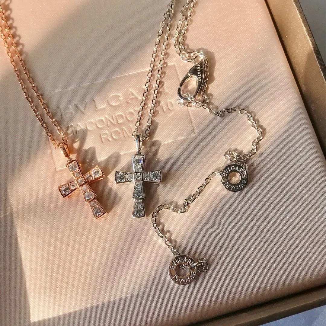 Women's Cross & Pendant Necklace